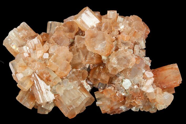 Aragonite Twinned Crystal Cluster - Morocco #122194